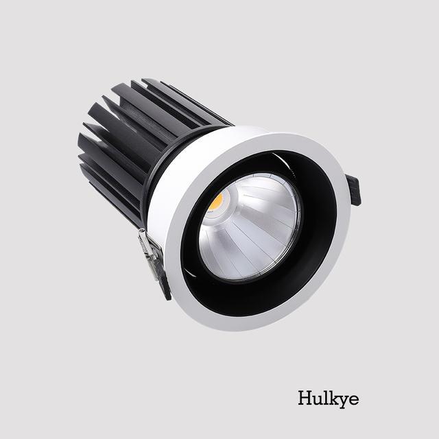 Adjustable Project Downlight Small Cutoff Big Wattage Wall Washer High Lumen Recessed Lights for Hotel Office Lighting