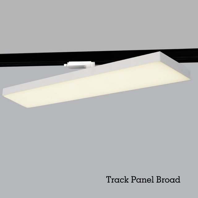 Aluminum Broad Track Panel Light Pendent Linear Led Light
