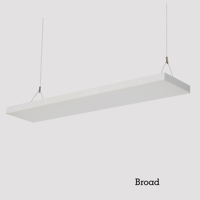 Aluminum Broad Led High Lumen Linear panel for Supermarket Office Warehouse Pendent Linear high bay Indoor 